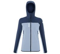 Softshell mountaineering jacket Millet Fusion XCS Hoodie (Iceberg/Saphir) Women's