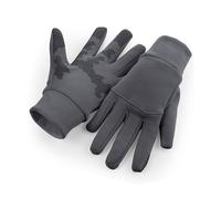 Softshell Sports Tech Gloves Beechfield Mid Grey L/XL