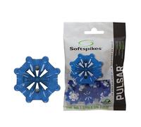 Softspikes Pulsar Cleat (FTS 3.0), Azure/White, Bag of 1 set