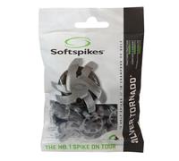 SOFTSPIKES Silver Tornado Cleat (FTS 3.0), Silver/Black, Bag of 1 set
