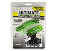 SOFTSPIKES Stealth Ultimate Cleat Kit, (PINS), Grey/Black