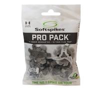 SoftSpikes Under Armour S3/Tour Flex Pro Pack - 18 Count, Silver/White