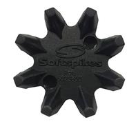 SOFTSPIKES Unisex (Q-lok) Black Widow Cleat Q LOK Black Clamshell of 1 set, Black, Clamshell set UK