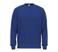 SoftSpun Sweatshirt for Men UK | 100% Original Plain Raglan Mens Crew Neck Terry Cotton Sweatshirts Jumpers for men | Year-Round Men's Sweatshirts No Hood for Casual, Work and Gym
