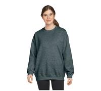 Softstyle Heather Midweight Fleece Top Gildan Grey XL