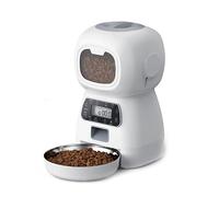 SOFTTO Automatic Feeders Tuya Smart APP Pet Feeder Cat And Dog Food Automatic Dispenser Suitable For Small And Medium-Sized Cats And Dogs Remote Feeding for dogs and cats(Key control A)