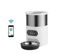 SOFTTO Automatic Feeders Tuya Smart APP Pet Feeder Cat And Dog Food Automatic Dispenser Suitable For Small And Medium-Sized Cats And Dogs Remote Feeding for dogs and cats(Tuya APP control B)