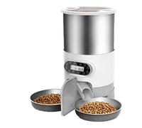 SOFTTO Automatic Feeders Tuya Smart APP Pet Feeder Cat And Dog Food Automatic Dispenser Suitable For Small And Medium-Sized Cats And Dogs Remote Feeding for dogs and cats(Key control E)