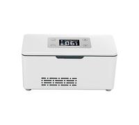 SOFTTO Mini Fridges 8/16H Insulin Refrigerated Box Cooler Cooling Medicine Refrigerator LCD Display Pill Case Drug Hot Dual Travel Case for Bedroom Dorm Car Travel(No Battery)