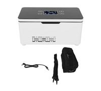 SOFTTO Mini Fridges Mini Refrigerator Insulin Pill Box Dispensing 13600mah Refrigerated Medicine Case Refrigerated Incubator for Bedroom Dorm Car Travel(Nero)