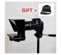SOFTTO Teleprompter Mini Teleprompter Portable Inscriber Mobile Teleprompter Artifact Video With Remote Control For Phone Wide Device Compatibility(T3-B)