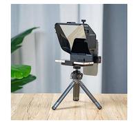SOFTTO Teleprompter Smartphone And DSLR Recording Mini Teleprompter Portable Inscriber Mobile Teleprompter Artifact Video With Remote Control Wide Device Compatibility