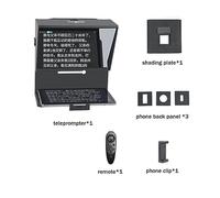 SOFTTO Teleprompter Tablet Phones Prompting Interview Prompter Reader For Mobile DSLR Camera Live Recording Wide Device Compatibility(For Phone shooting)