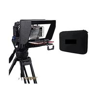 SOFTTO Teleprompter Teleprompter For Tablet Smart Phone Camera Portable Teleprompter Kit With Remote Control & Lens Adapter Rings Ultra-wide-angle Wide Device Compatibility