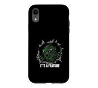 Software Developer Bug Monster It's A Feature Case for iPhone XR