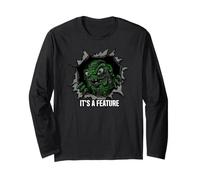 Software Developer Bug Monster It's A Feature Long Sleeve T-Shirt