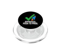 Software Developer Coding Approved Push To Prod PopSockets PopGrip for MagSafe