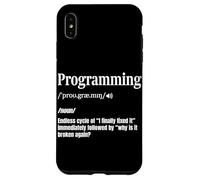 Software Developer Coding Funny Programmer Programming Case for iPhone XS Max