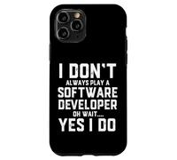 Software Developer Costume Programmer Full Stack Dev Coding Case for iPhone 11 Pro