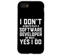 Software Developer Costume Programmer Full Stack Dev Coding Case for iPhone SE (2020) / 7/8