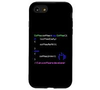 Software Developer PC Nerd Coffee Drink Coding Coder HTML Case for iPhone SE (2020) / 7/8
