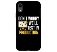 Software Development Process Engineer CNC Machinist Case for iPhone XR