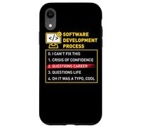 Software Development Process Engineer Developer Coder Geek Case for iPhone XR