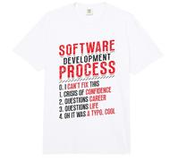 Software Development Process Programming Comfort Colors Adult Heavyweight T-Shirt