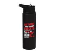 Software Development Process Programming Stainless Steel Insulated Water Bottle