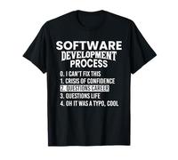 Software Development Process Python Coding & T Shirt Design T-Shirt