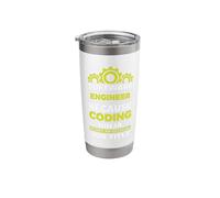 Software Engineer Because Coding Ninja is not an Official Stainless Steel Insulated Tumbler