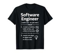 Software Engineer Definition Coding Innovation Development T-Shirt