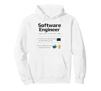 Software engineer Definition novelty graphic men women Pullover Hoodie