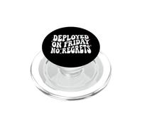 Software Engineer Deployed On Friday No Regrets PopSockets PopGrip for MagSafe