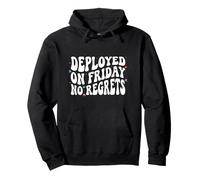 Software Engineer Deployed On Friday No Regrets Pullover Hoodie