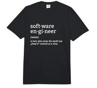Software-Engineer Developer Definition Coder Programming Comfort Colors Adult Heavyweight T-Shirt