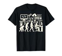 Software Engineer Evolution Programming Coding Graphic T-Shirt