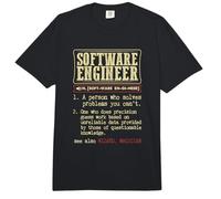 Software Engineer Gift Funny Dictionary Definition Comfort Colors Adult Heavyweight T-Shirt