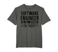 software engineer I'm not arguing computer engineering T-Shirt