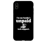 Software Engineer IT Guy I'm My Family's Unpaid Tech Support Case for iPhone XS Max