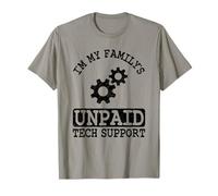 Software Engineer IT Guy I'm My Family's Unpaid Tech Support T-Shirt