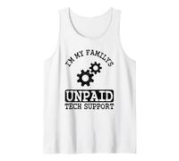 Software Engineer IT Guy I'm My Family's Unpaid Tech Support Tank Top