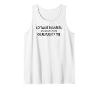 Software Engineers Changing the World One Feature at a Time Tank Top