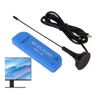 Software Radio Receiver - Defined USB Dongle Kit, High Gain Antenna Included, Compact SDR Tuner, McX Port, Stable Signal Acquisition | Multiband Receiver Performance for Radio Hobbyi