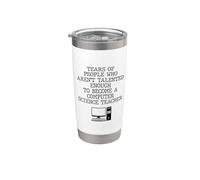 Software Tears of People Talent Computer Science Teacher Stainless Steel Insulated Tumbler