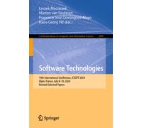 Software Technologies : 19th International Conference, ICSOFT 2024, Dijon, France, July 8-10, 2024, Revised Selected Papers
