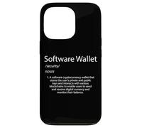 Software Wallet Definition Cryptocurrency Blockchain Crypto Case for iPhone 13 Pro