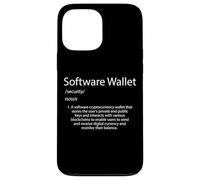 Software Wallet Definition Cryptocurrency Blockchain Crypto Case for iPhone 13 Pro Max