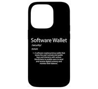 Software Wallet Definition Cryptocurrency Blockchain Crypto Case for iPhone 14 Pro