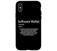 Software Wallet Definition Cryptocurrency Blockchain Crypto Case for iPhone X/XS